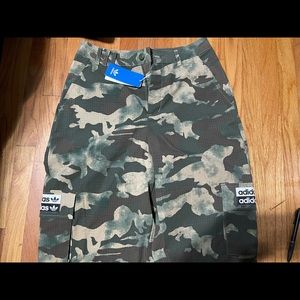 Adidas Camo cargo track pants